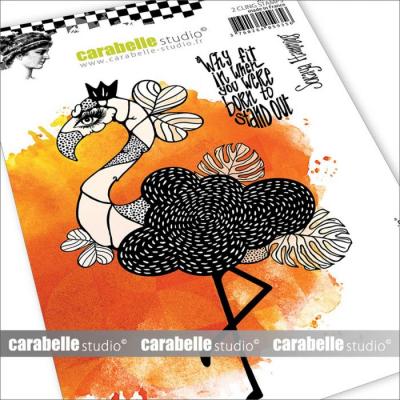 Carabella Studio Cling Stamps - Why Fit In